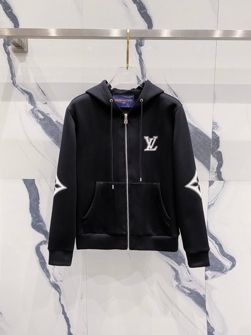 Louis Vuitton Zippered Sweatshirt for Comfort and Style