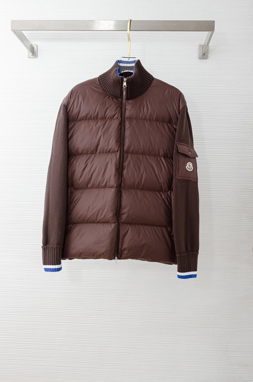 Moncler Stylish and Warm Stitched Down Jacket