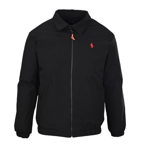 Polo Ralph Lauren Navy Cotton Coat with Primaloft P Insulation
