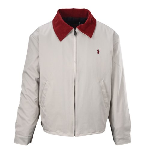 Polo Ralph Lauren Vintage Corduroy Collar Cotton Jacket with Quilted Design