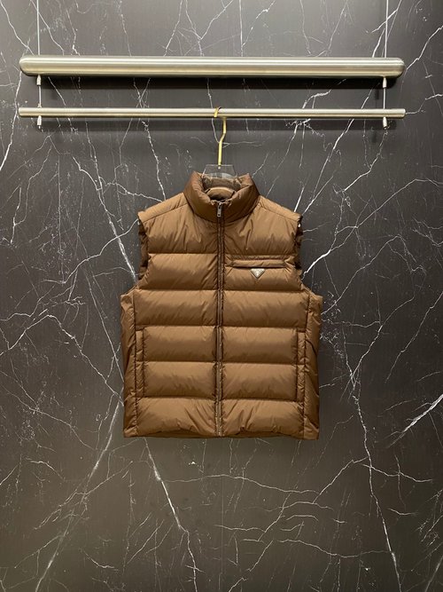 Prada Authentic 95% White Duck Down Replica Vest