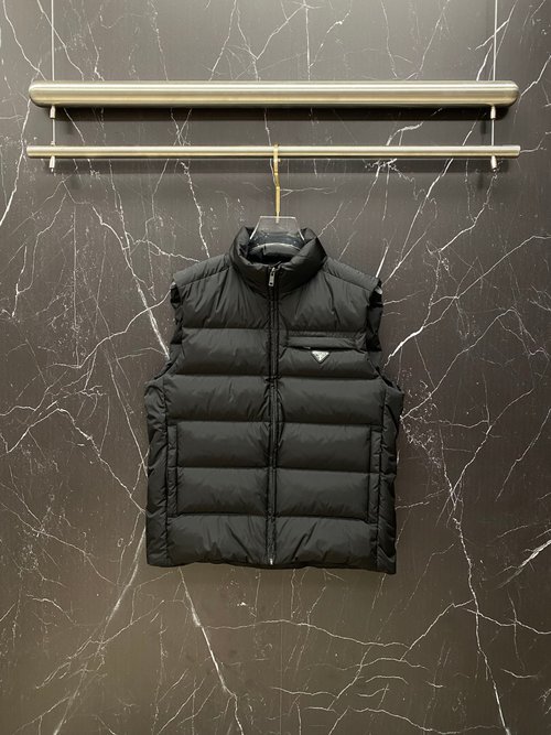 Prada Authentic 95% White Duck Down Replica Vest