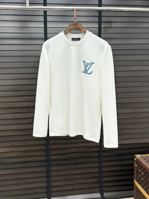 Louis Vuitton All-season Soft Cotton Base Layer with Logo