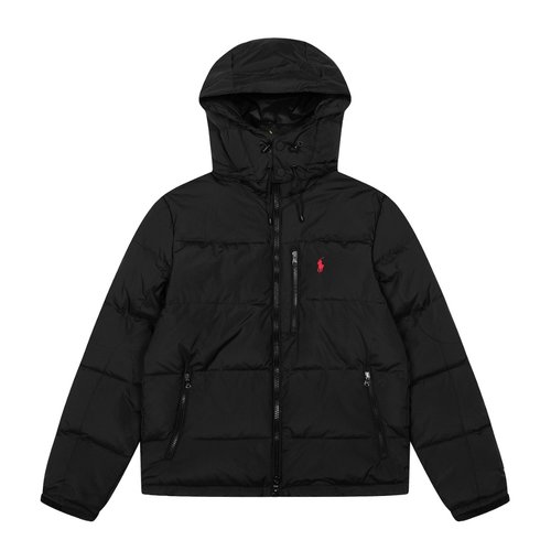 Polo Ralph Lauren Classic Embroidered Hooded Down Jacket for Couples