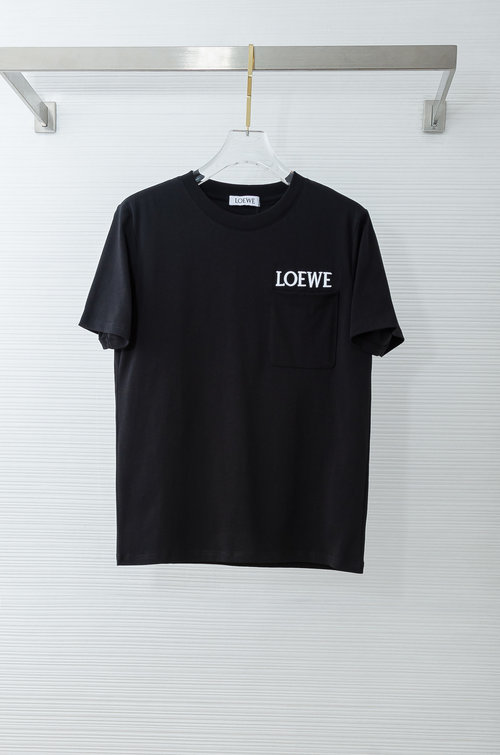 Loewe Imported Long-staple Cotton Round Neck T-Shirt