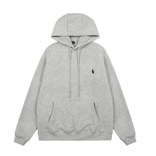 Polo Ralph Lauren Solid Color Pony Embroidery Hooded Sweatshirt