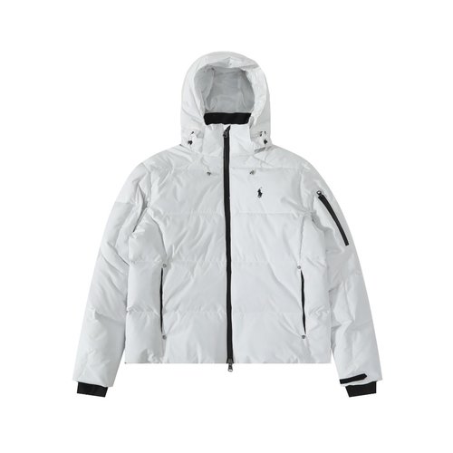 Polo Ralph Lauren Detachable Hood Down Jacket in Five Colors