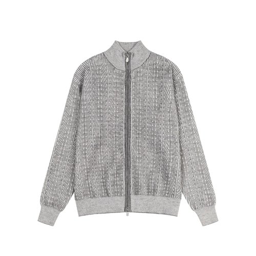 Loewe High - Quality Wool Zip - Up Sweater