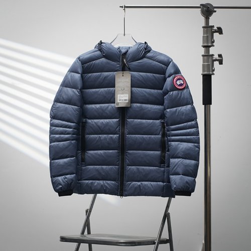 Canada Goose Hooded Down Jacket in Hyper Oxygen Blue