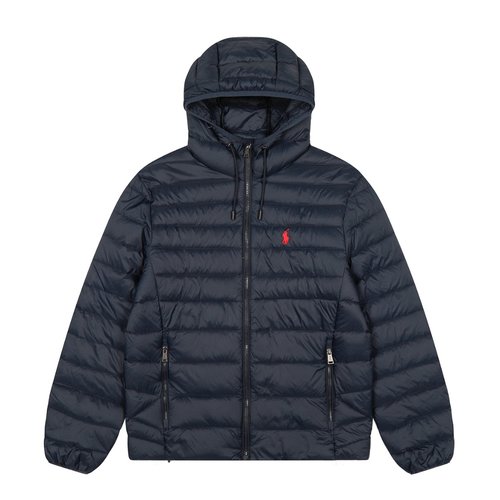 Polo Ralph Lauren Unisex Hooded Down Jacket with Multiple Colors