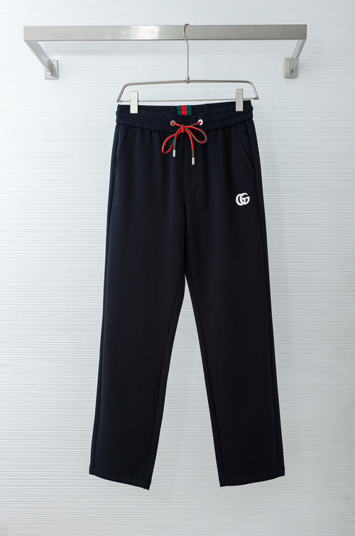 Gucci Comfortable Stretchable Straight-leg Casual Trousers