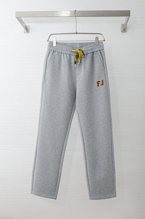 Fendi Comfortable and Stylish Straight-leg Casual Trousers